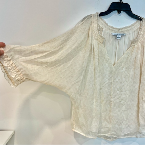 DVF Silk Blouse Top - Picture 8 of 8